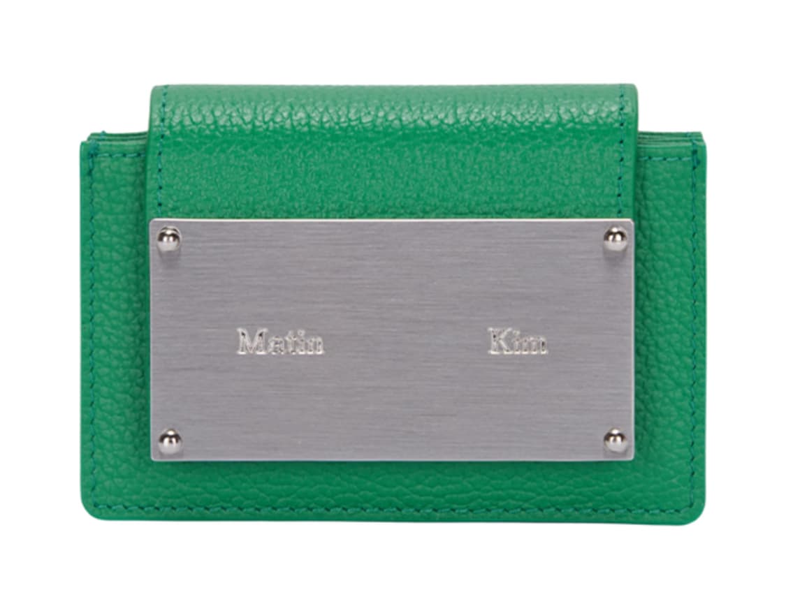 급처) 마뗑킴 아코디언 지갑 그린  상품이미지1