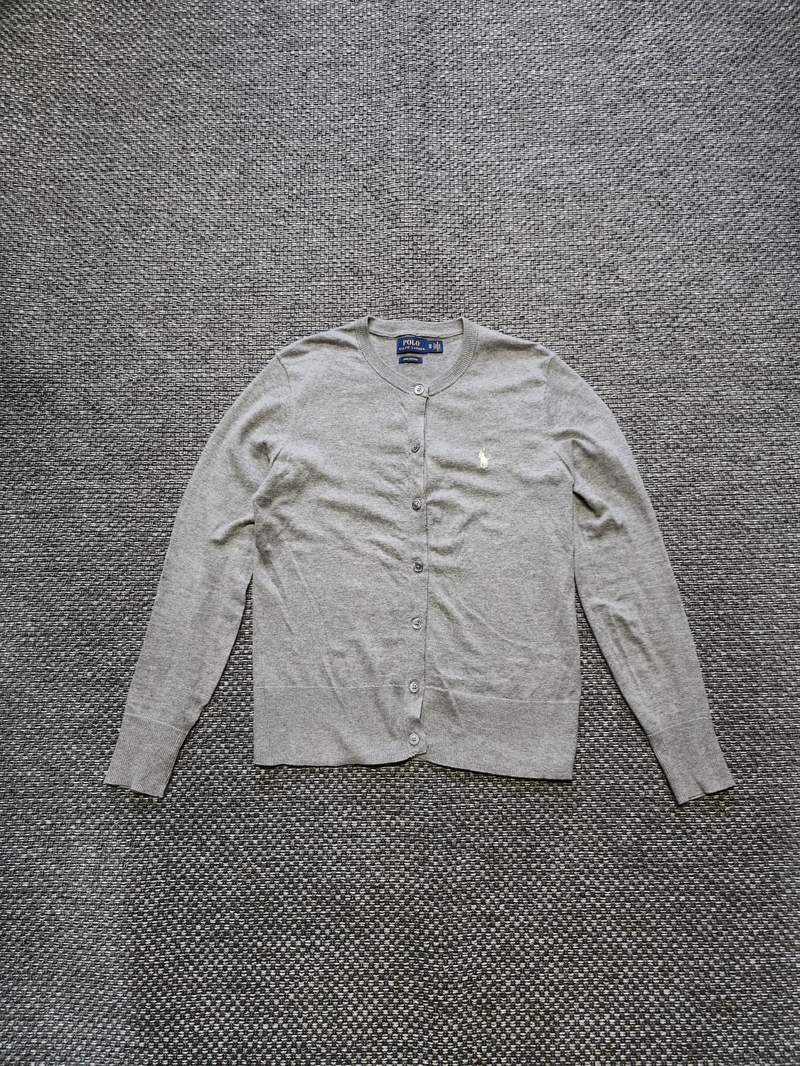 여성 폴로 랄프로렌 회색 가디건  XS 상품이미지1