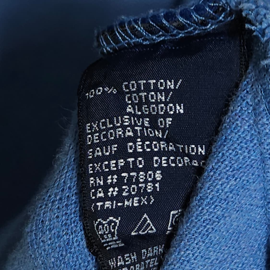 Tommy 타미 블루 PK 반팔 카라티 110 상품이미지4