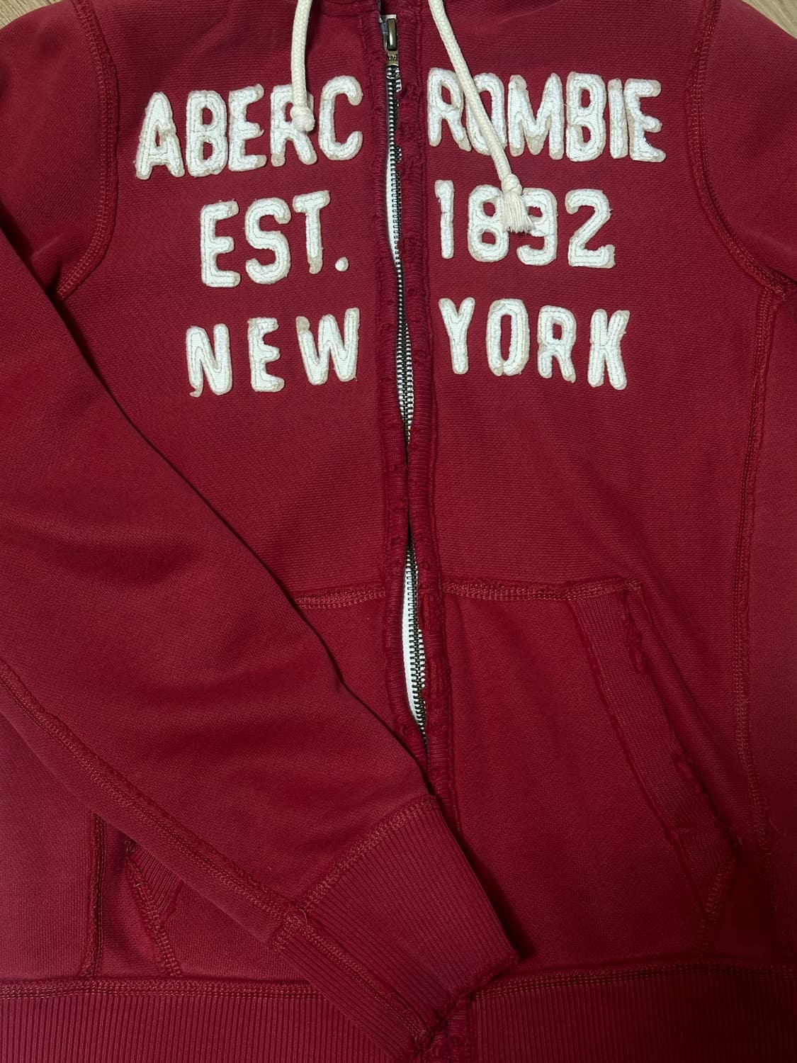 양홍원 아베 후드집업 레드 머슬 상품이미지2