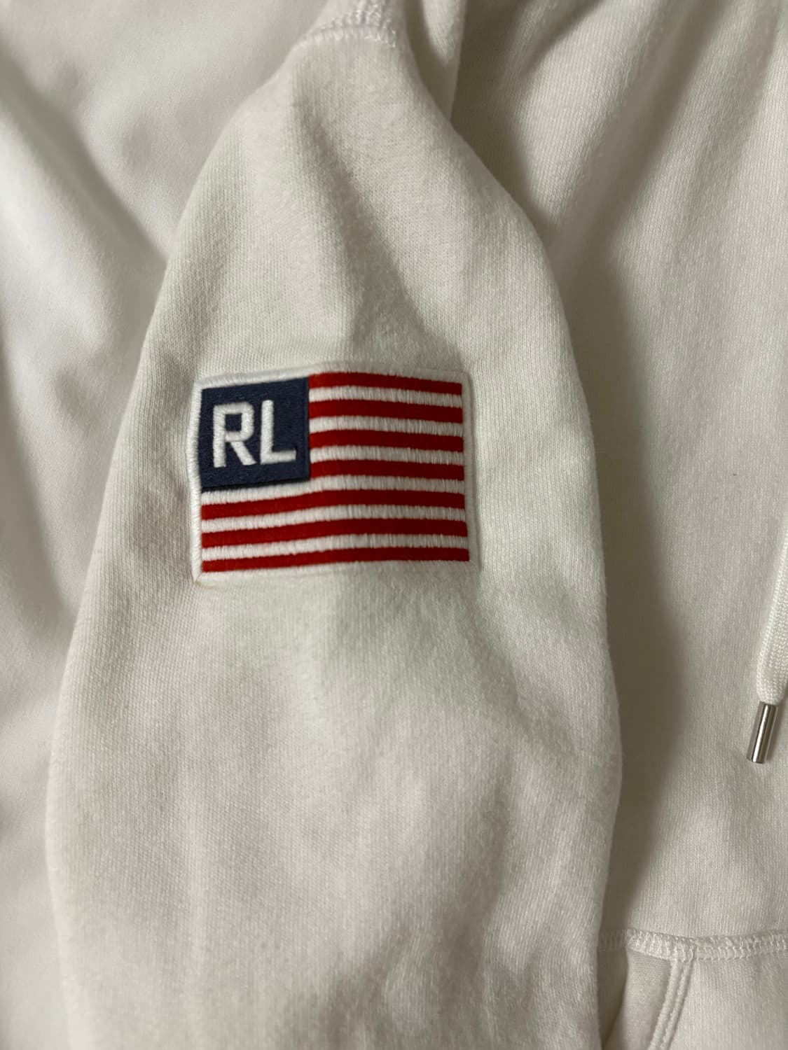 폴로 빅포니 성조기 후드집업 M 상품이미지5