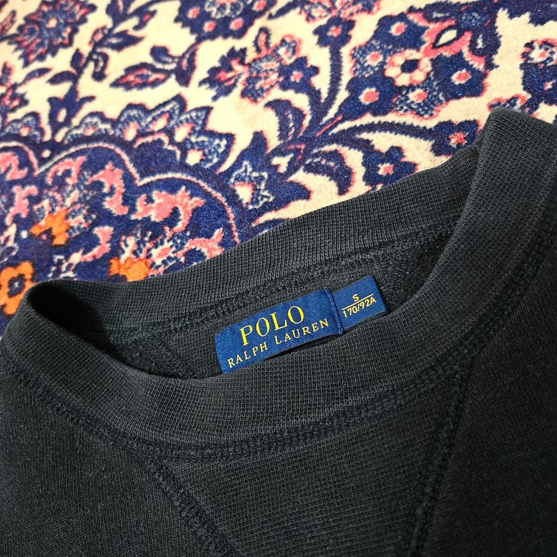 폴로랄프로렌 스펠아웃 빅로고 기모 맨투맨 S size 상품이미지4