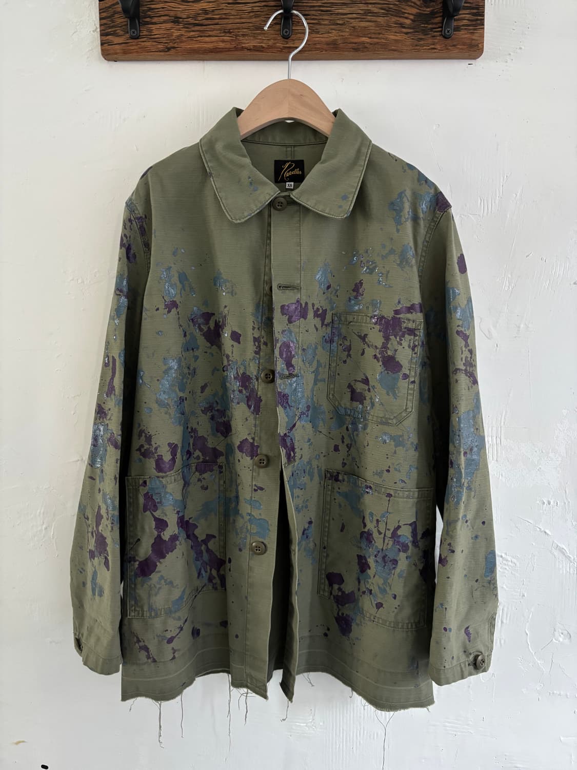 Needles 니들스 커버올 페인팅 셔츠자켓  상품이미지1