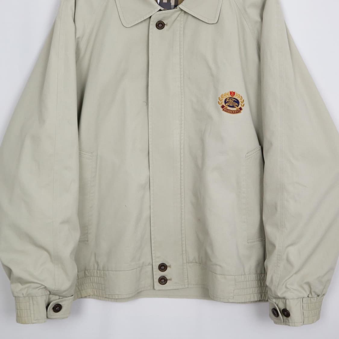 버버리 크래스트로고 해링턴 자켓   상품이미지3