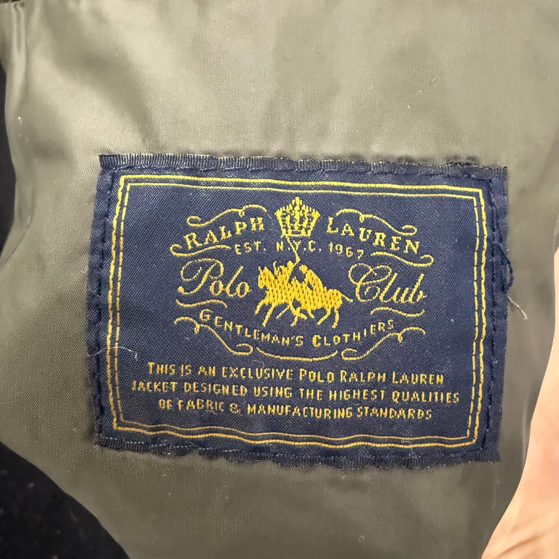 [정품/XL] 폴로 랄프로렌 퀼팅 자켓 카키 b15 상품이미지6