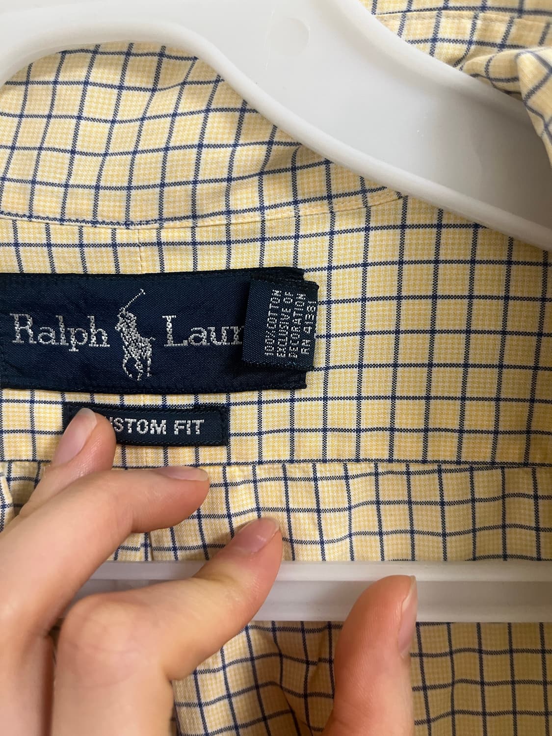 폴로 체크 셔츠  상품이미지5