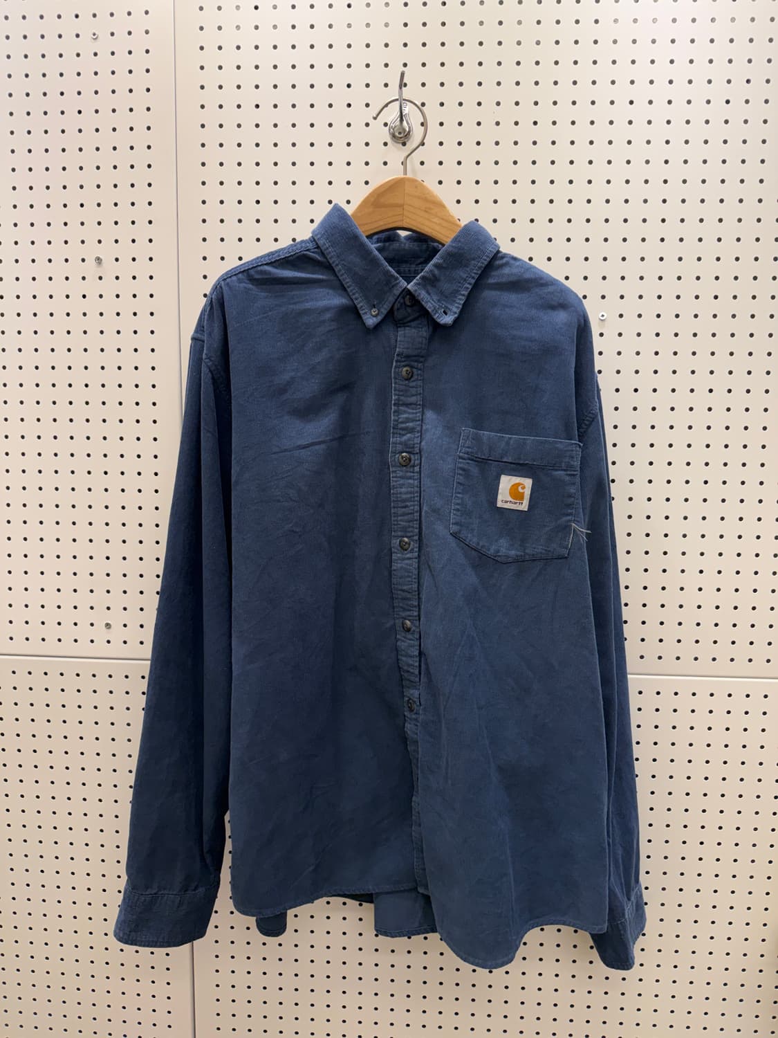 칼하트 코듀로이 원포켓 워크 셔츠  U11 상품이미지2