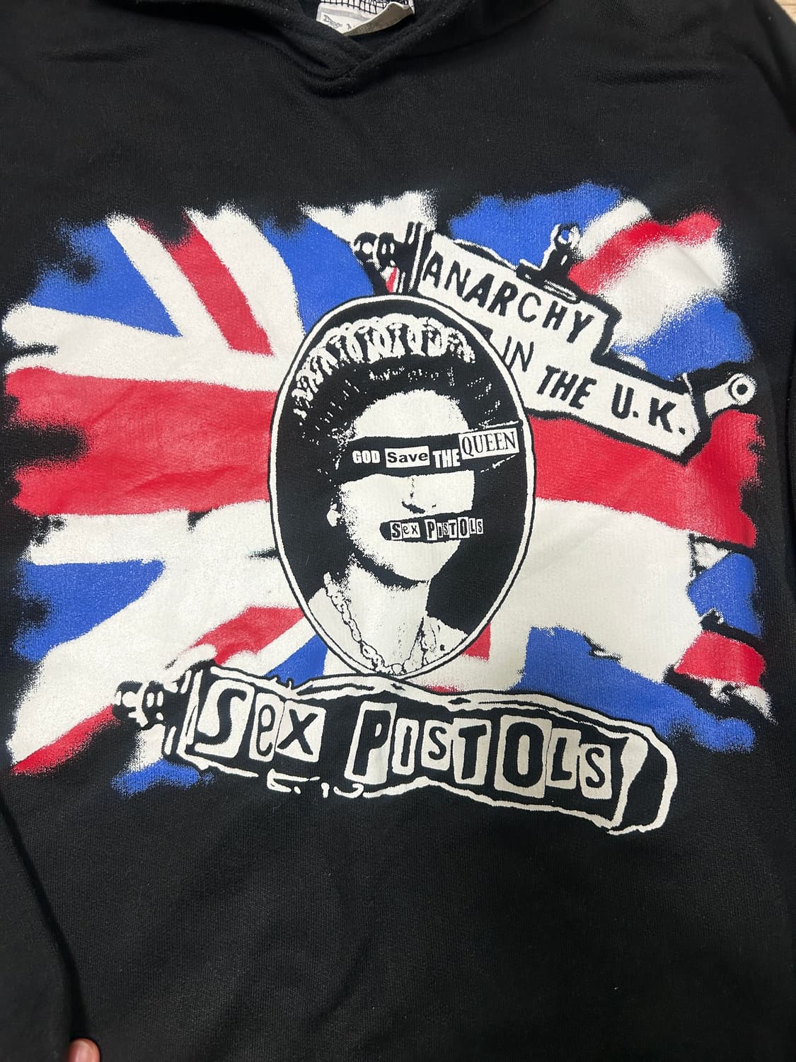섹스피스톨즈 유니언잭 god save the queen 후드  상품이미지3