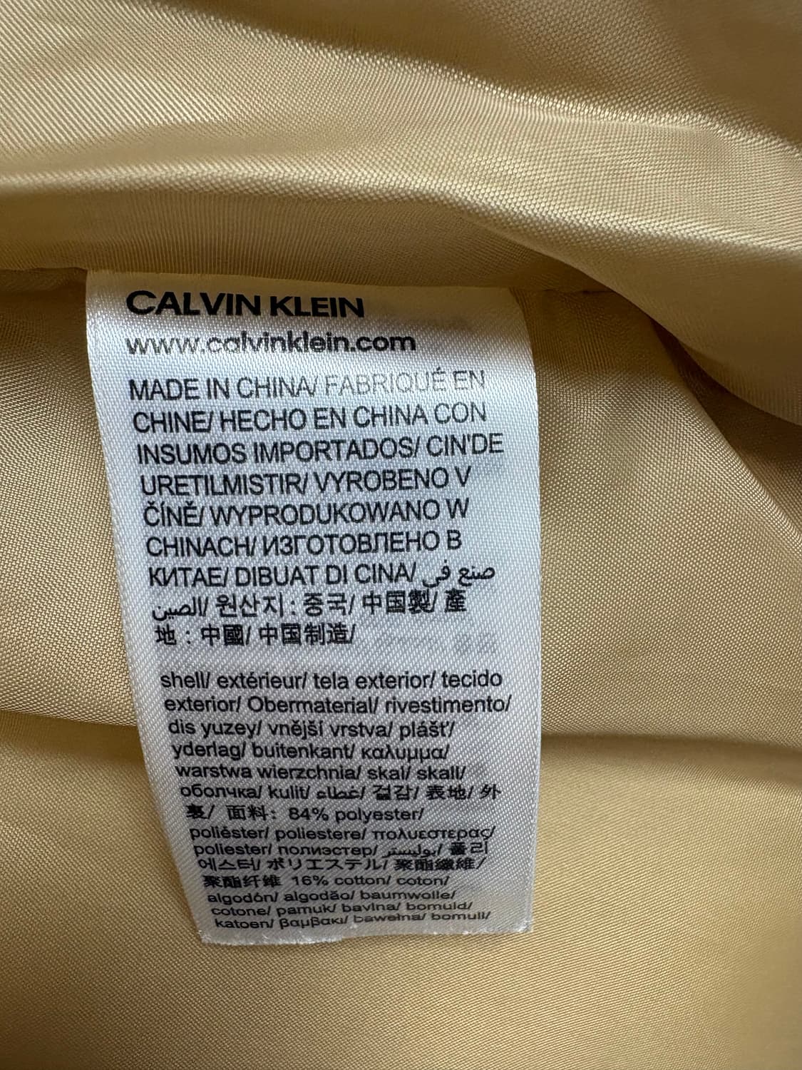 캘빈클라인 덕다운 포포켓 다운 패딩 상품이미지5