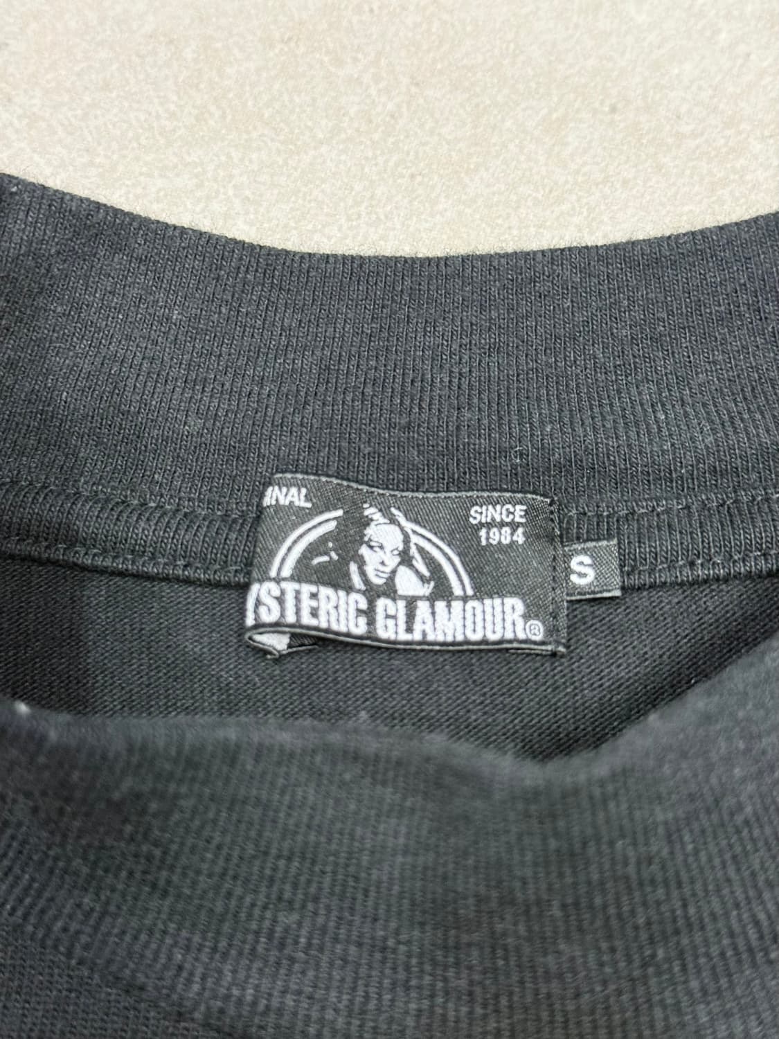 히스테릭 글래머 헤비웨잇 원단 히스걸 롱슬리브 티셔츠 상품이미지3