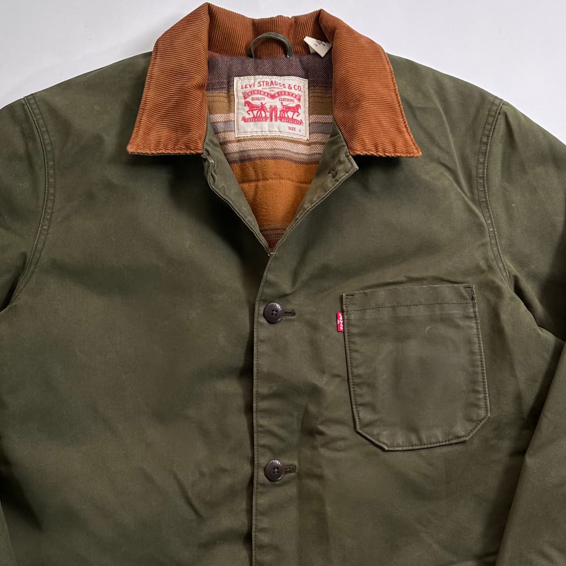 리바이스 블랙킷라이닝 워크 자켓 상품이미지2