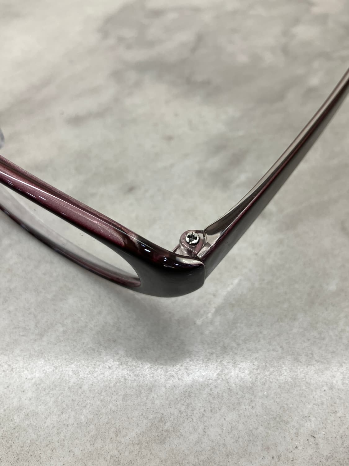 B70 AB2TR 딥브라운 오벌 슬림 뿔테 안경564 상품이미지2