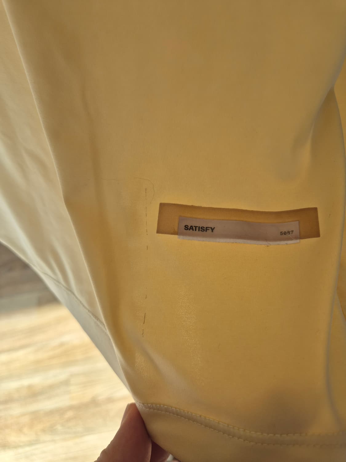 새티스파이 아우라라이트 옐로우 긴팔 셔츠 2 상품이미지2