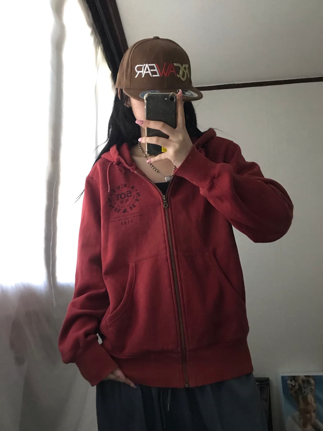 리바이스501 레드 후드집업 상품이미지2