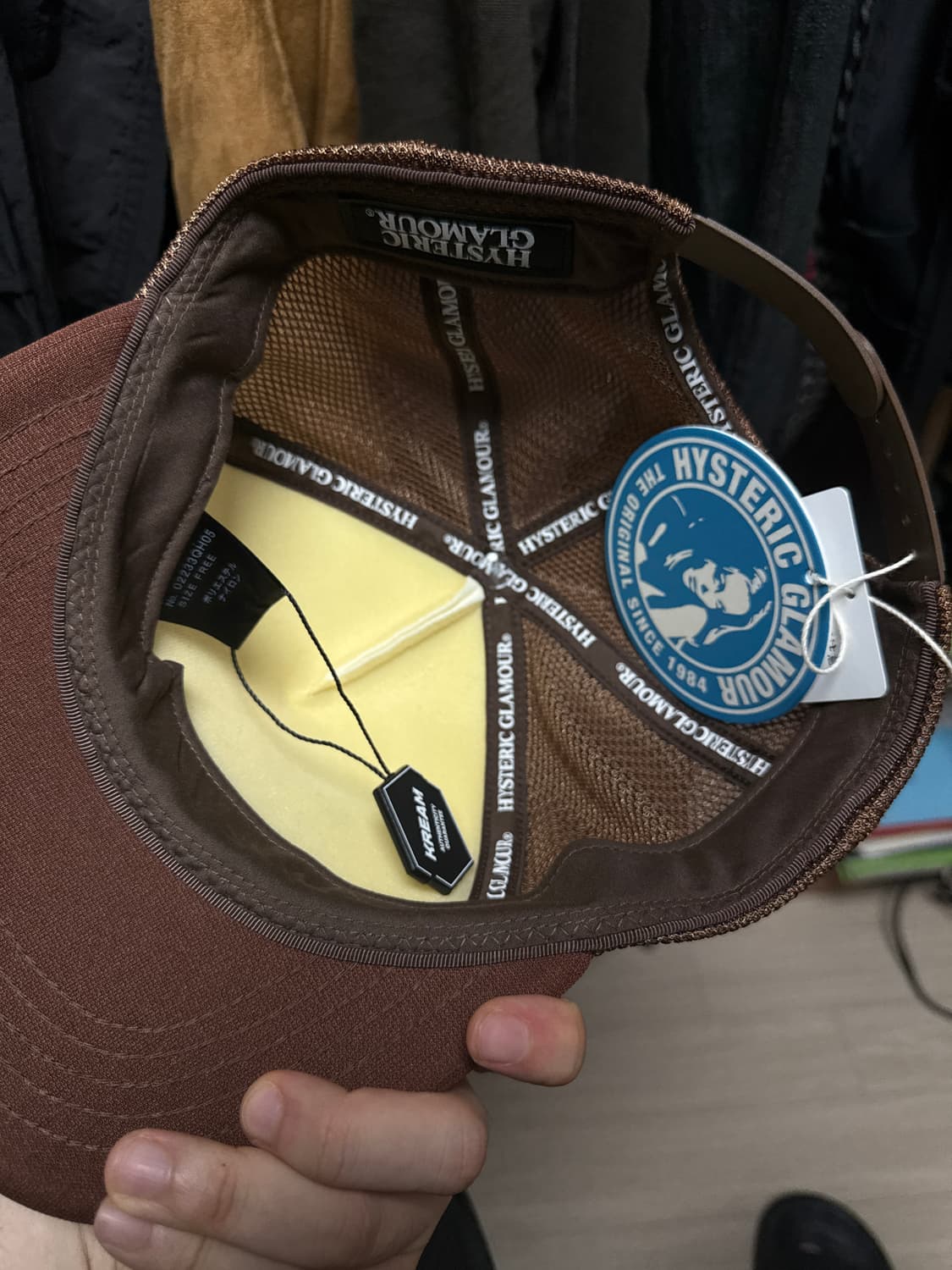 히스테릭 글래머 모자 트러커캡 기타걸 매쉬 캡 상품이미지4