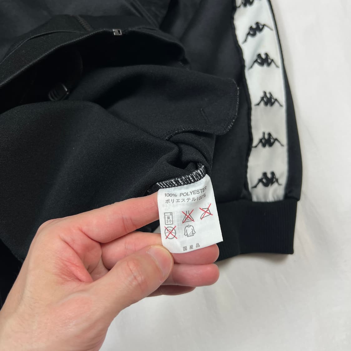 90’s 카파 kappa 사이드라인 로고 져지 트랙자켓 상품이미지9