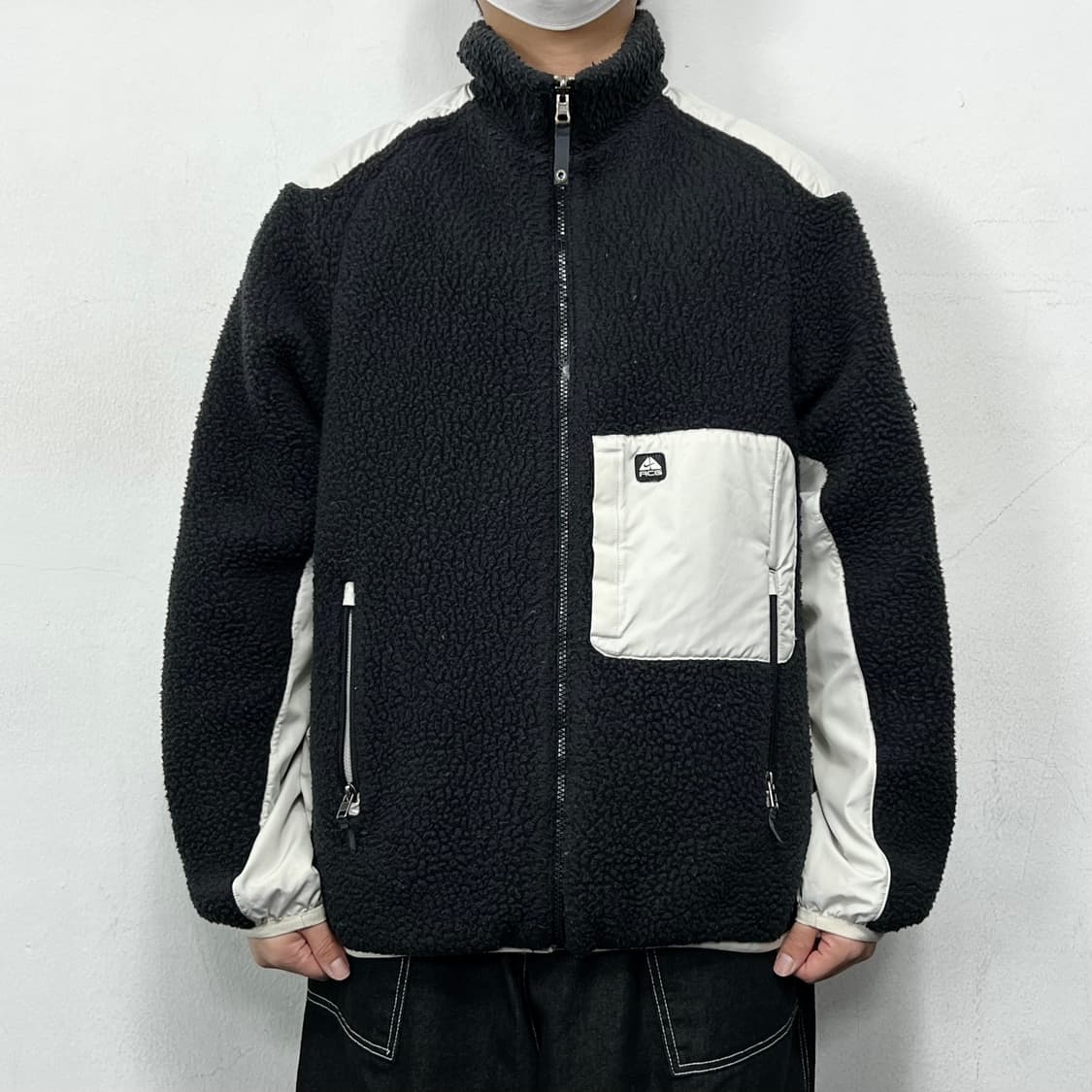 나이키 ACG 배색 플리스 쉐르파 리버시블 집업 자켓 상품이미지5