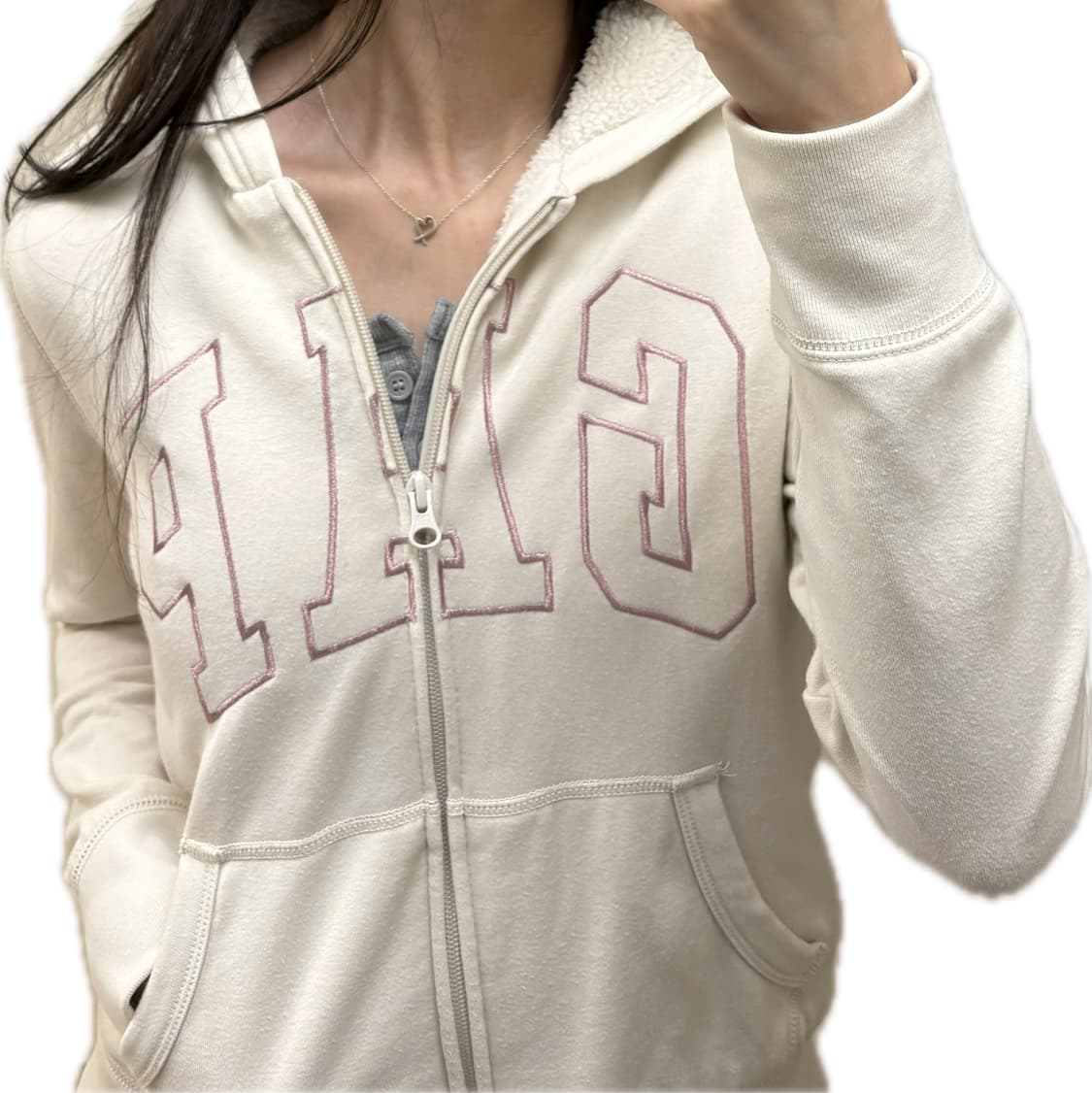 GAP 갭 쉐르파 후드집업 상품이미지6