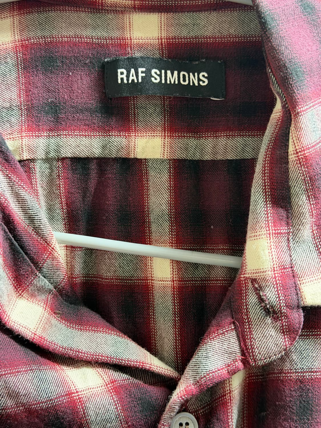 라프시몬스 체크 셔츠 상품이미지2