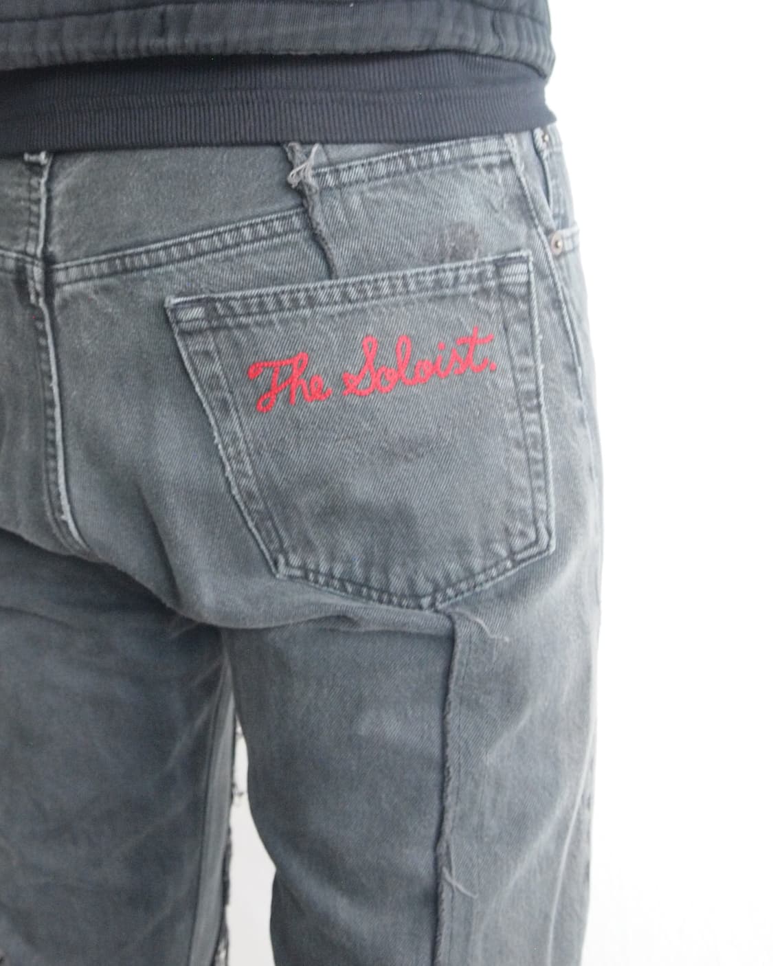 솔로이스트 x 올드파크 디스트로이드 데님 상품이미지1