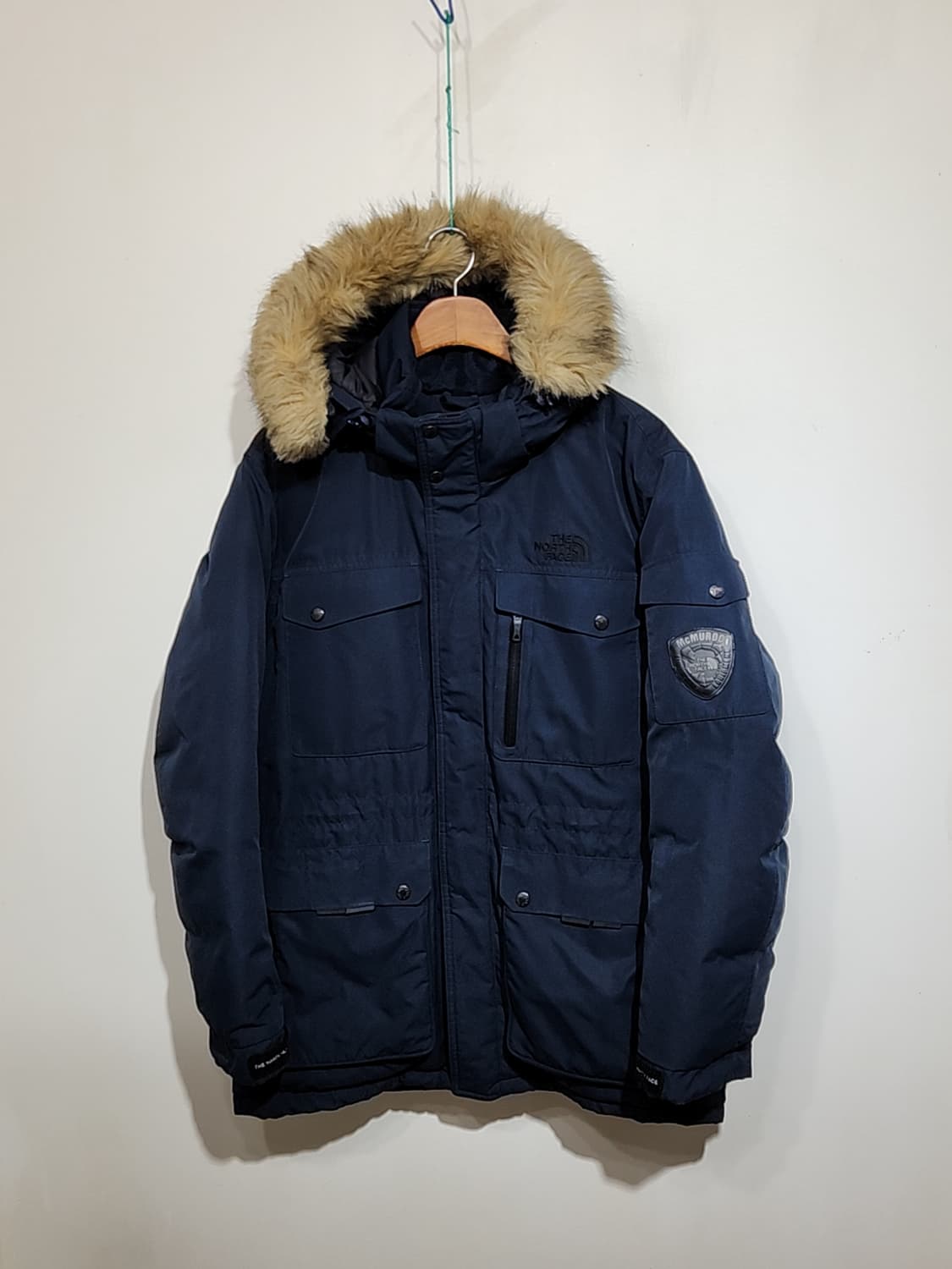 (XL) 노스페이스 맥머도 패딩점퍼 네이비 거위털 구스다운 자켓  상품이미지1