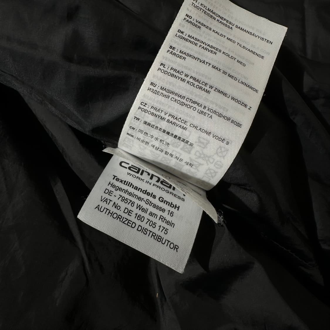 칼하트 WIP BYRD 패딩 자켓 상품이미지9