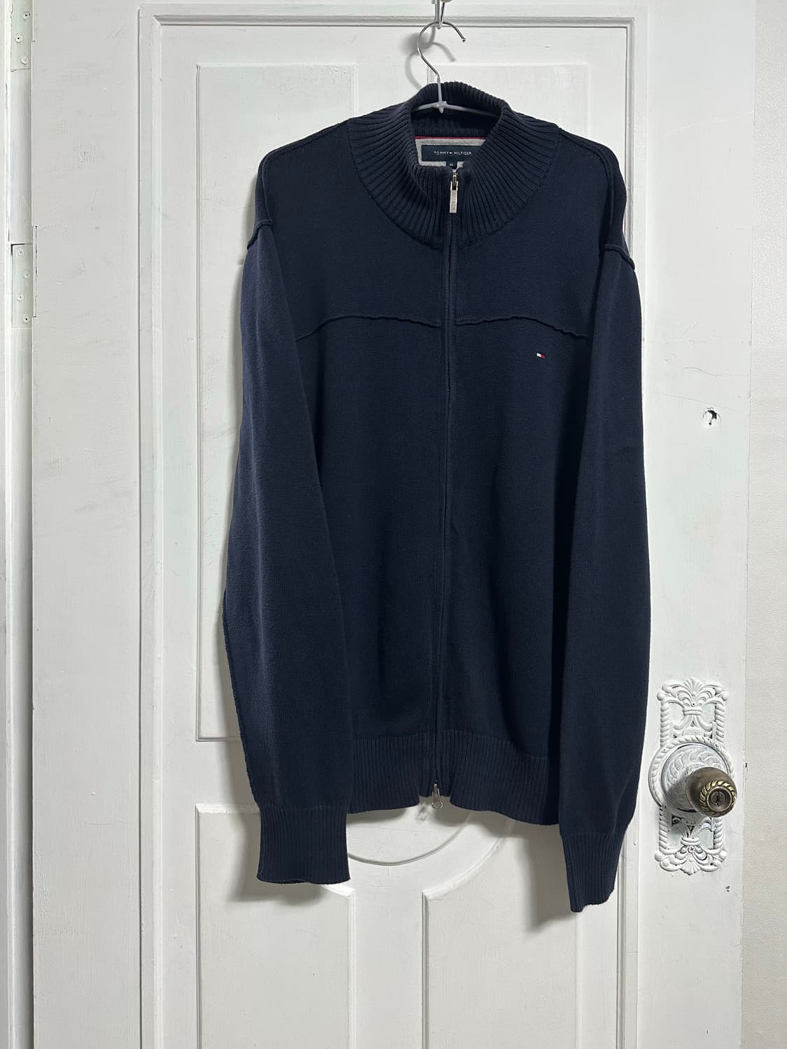 타미힐피거 니트 집업 상품이미지1