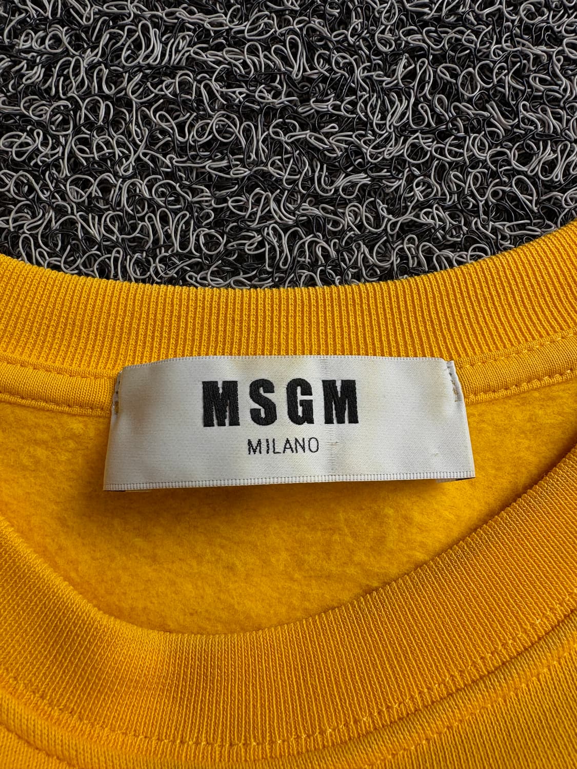 MSGM 밀라노 센터 빅로고 크루넥 맨투맨 3735 상품이미지4