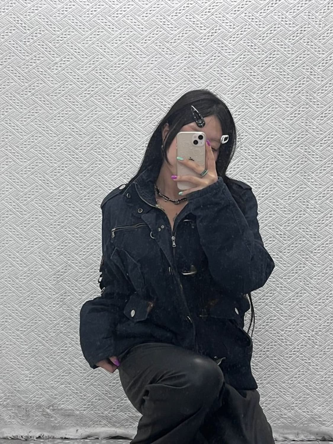 아메리칸이글 밀리터리 트러커 양털 자켓 L C07001 상품이미지2