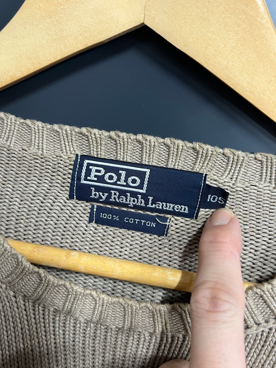 Polo Ralph Lauren 폴로 베이지 니트 상품이미지4