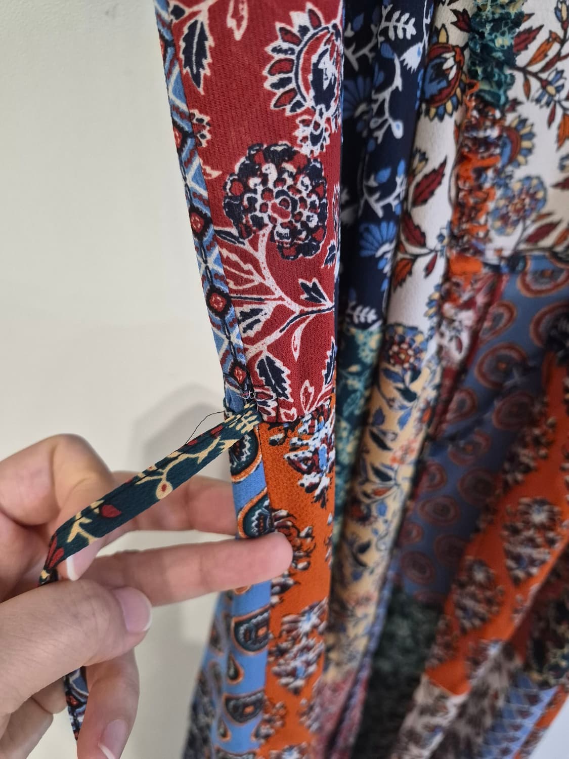 제라르 다렐(Gerard Darel) 에스닉 패치워크 롱 원피스 상품이미지7