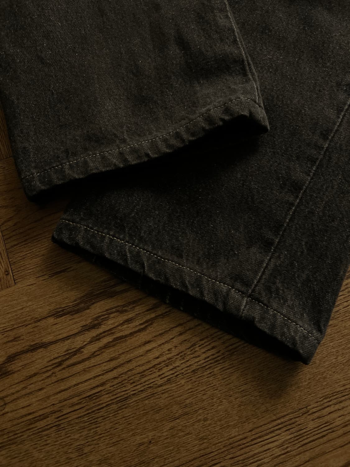 [33]90's 리바이스 501 Made in USA 흑청 데님팬츠 S5 상품이미지4