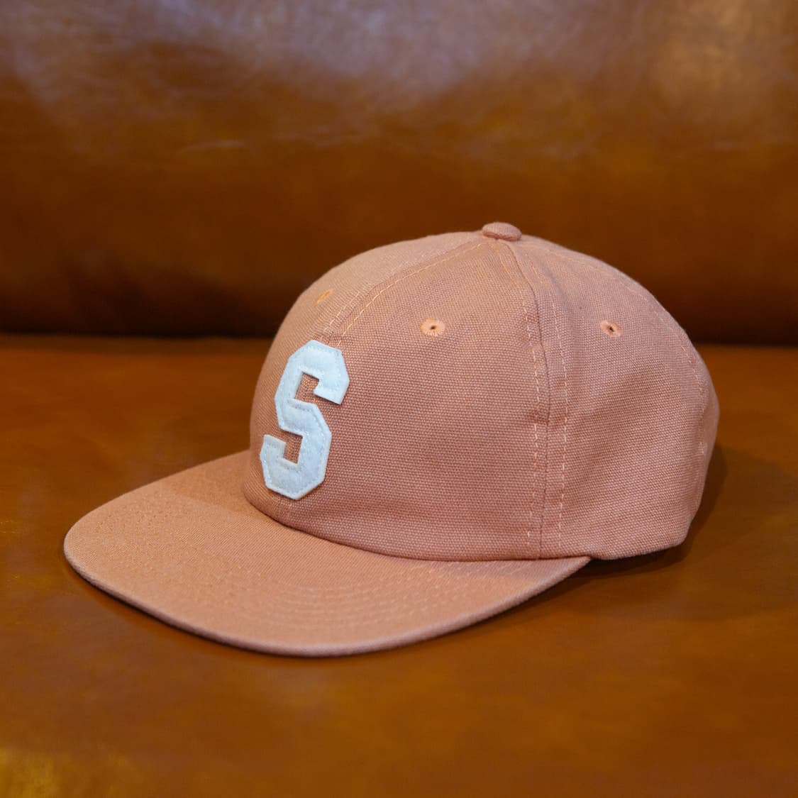 스투시 펠트 S 캔버스 캡 상품이미지1