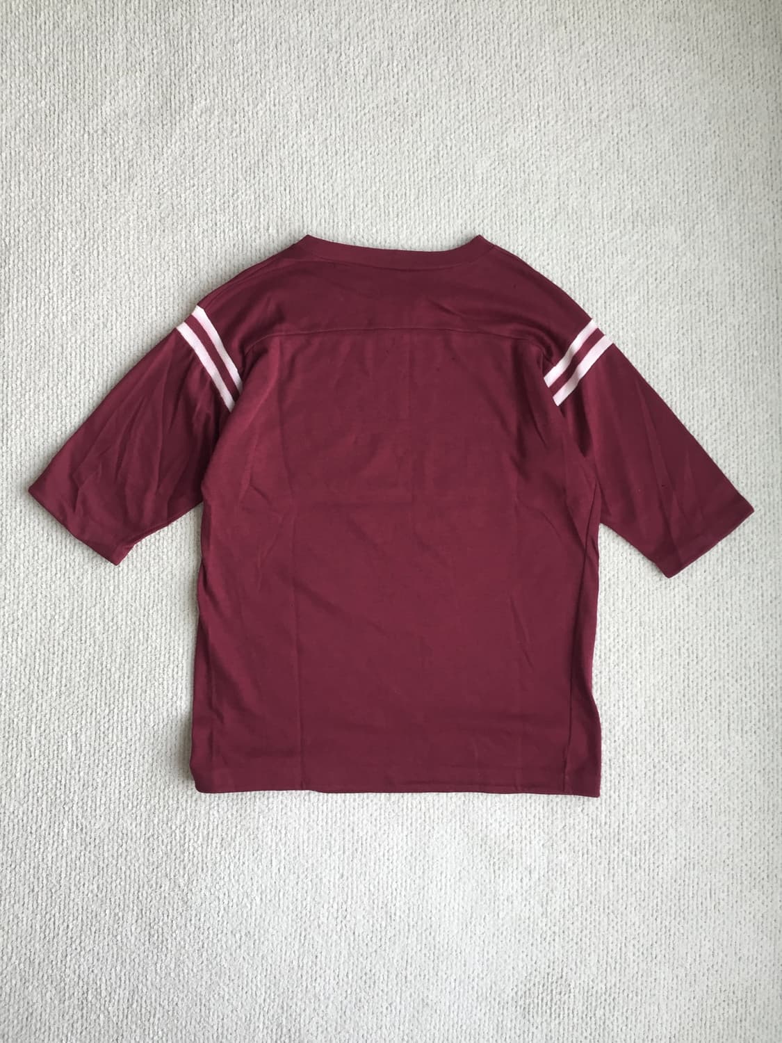 70‘s artex 풋볼 티셔츠 마룬 상품이미지5