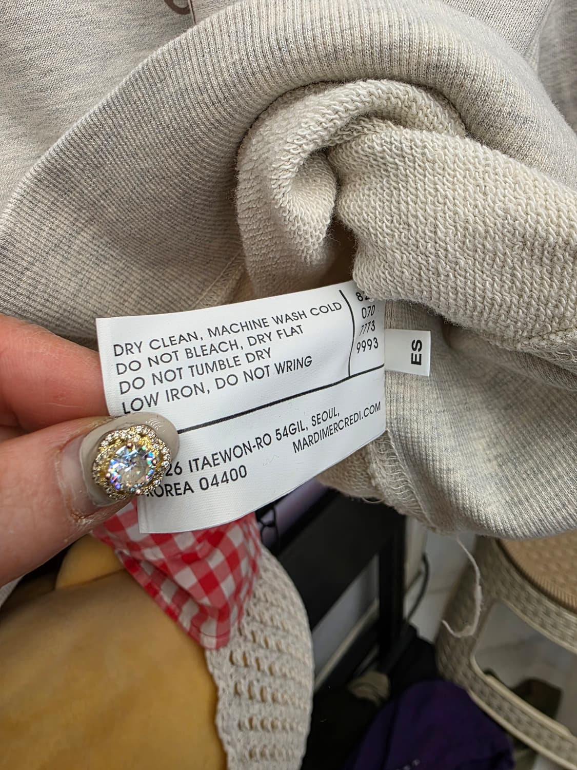 마르디  메크르디 플라워마르디 맨투맨 F 상품이미지7