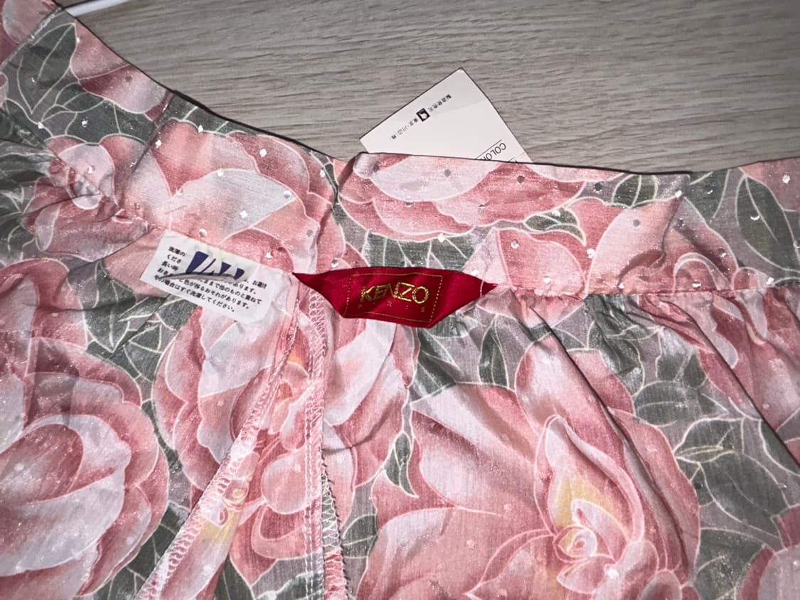 겐조 kenzo 정품 에이프런 플라워 앞치마 상품이미지4