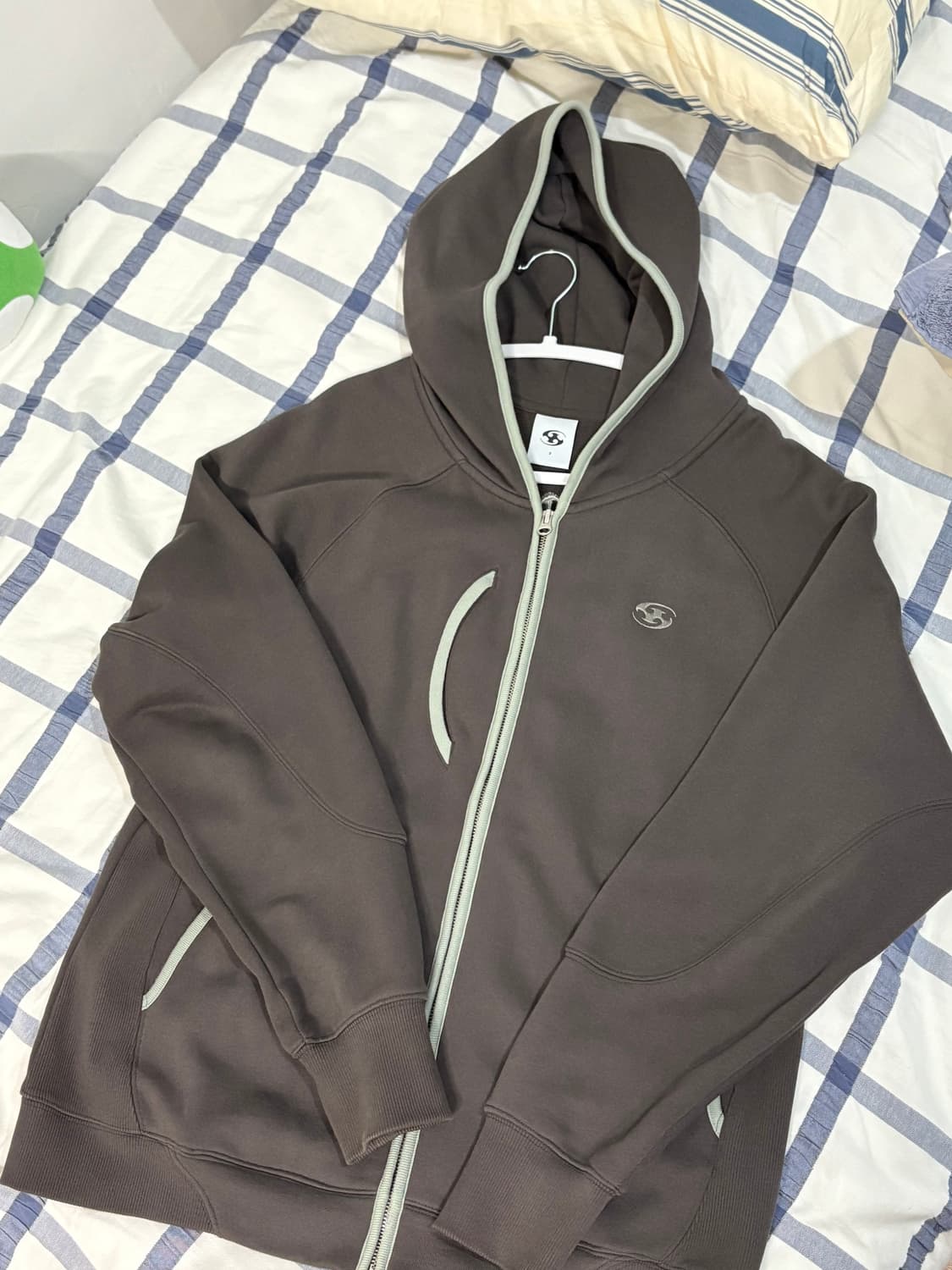 산산기어 후드집업 브라운 2 상품이미지1