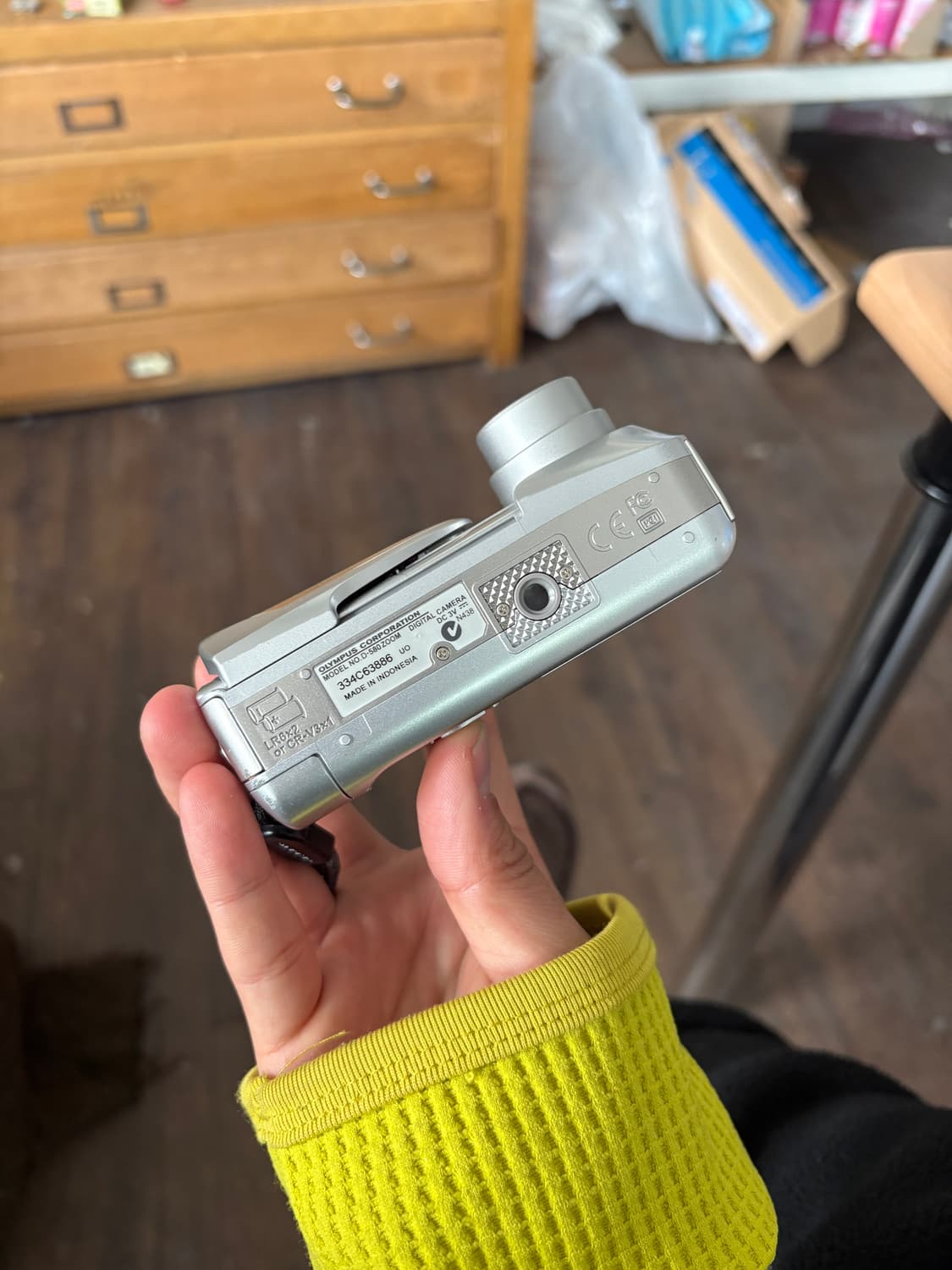 올림푸스 카메디아 d580줌 디지털카메라 상품이미지7