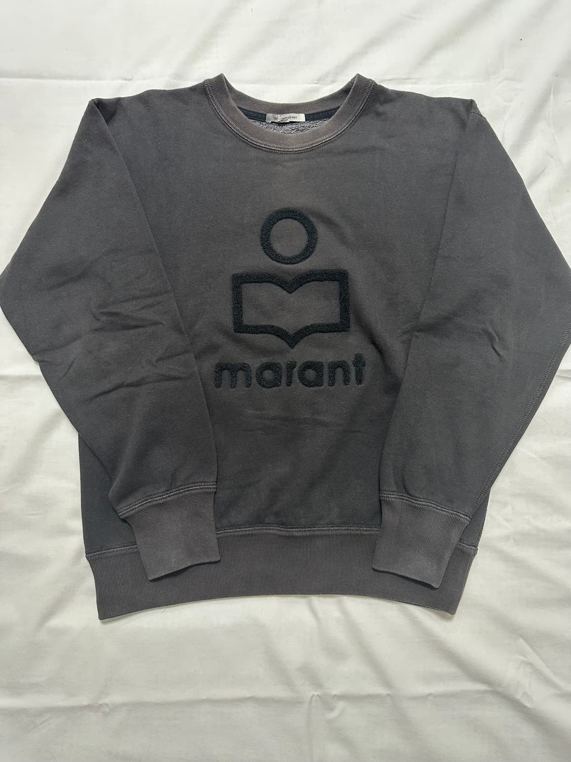 [M] 이자벨마랑 블랙 로고 스웨트셔츠 상품이미지3