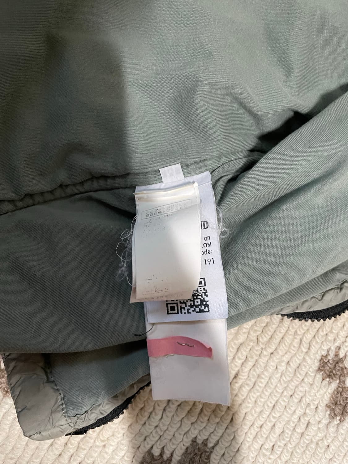 스톤아일랜드 나일론 경량 패딩 자켓 상품이미지3