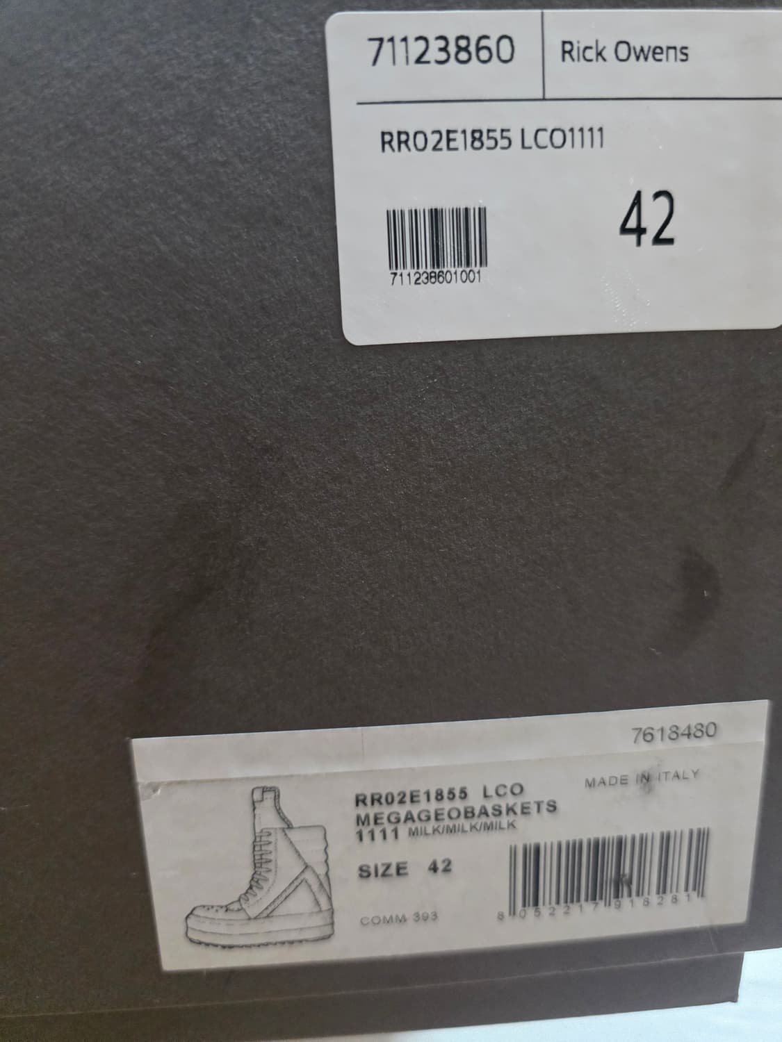 릭오웬스 메가지오바스켓 상품이미지6