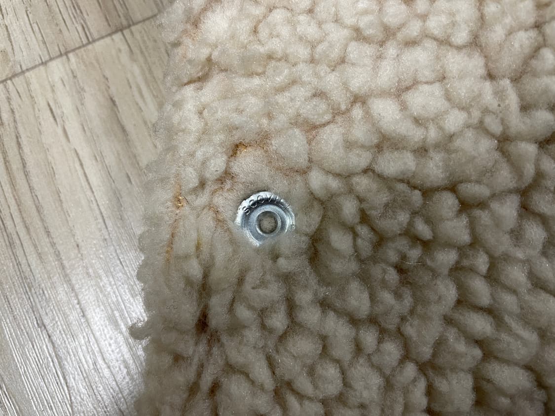 95) LVC원판 70s 리바이스 가죽 웨스턴 양털베스트(멕시코제)RRL 상품이미지8