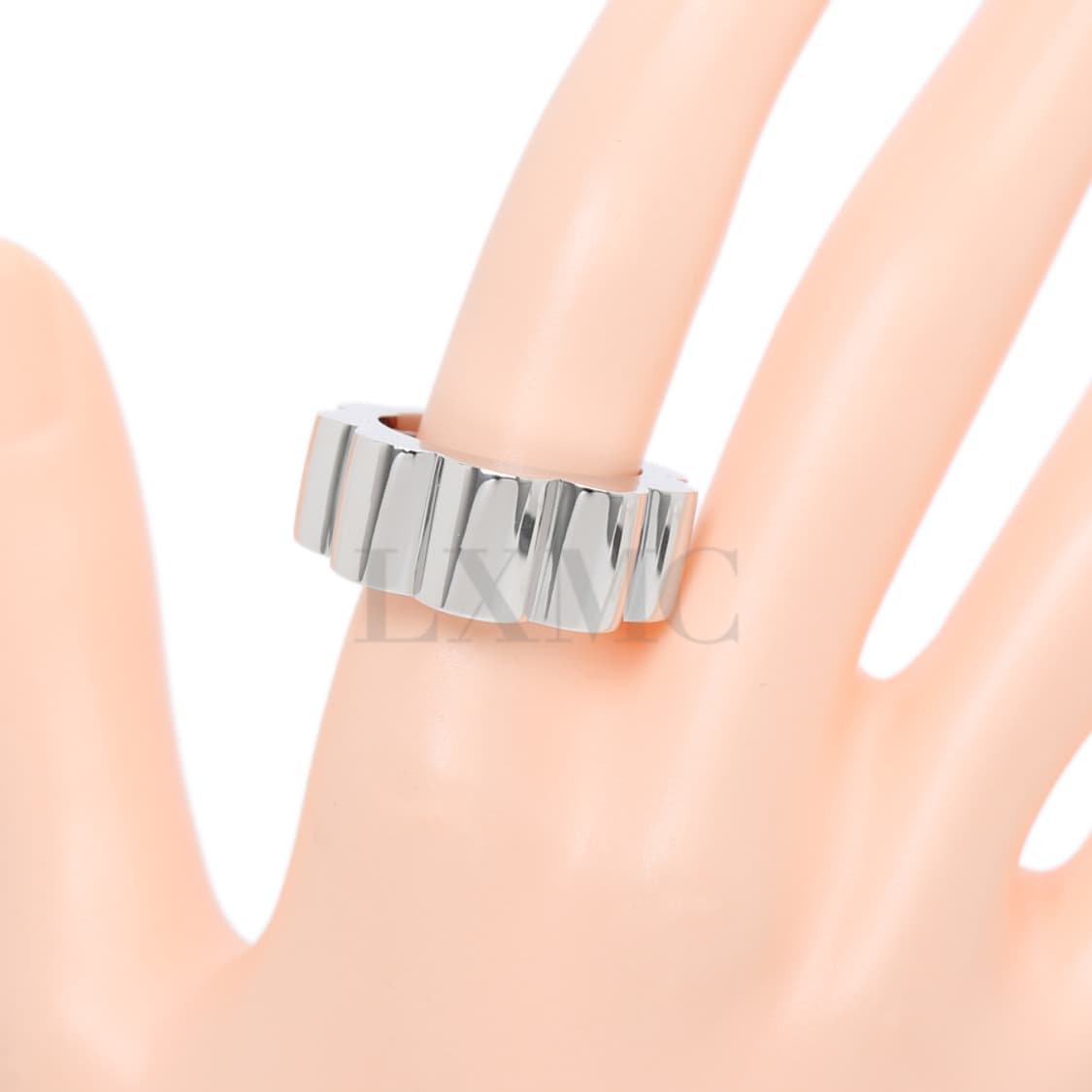 샤넬 프로필드 까멜리아 링 한정판 화이트골드 반지 상품이미지6