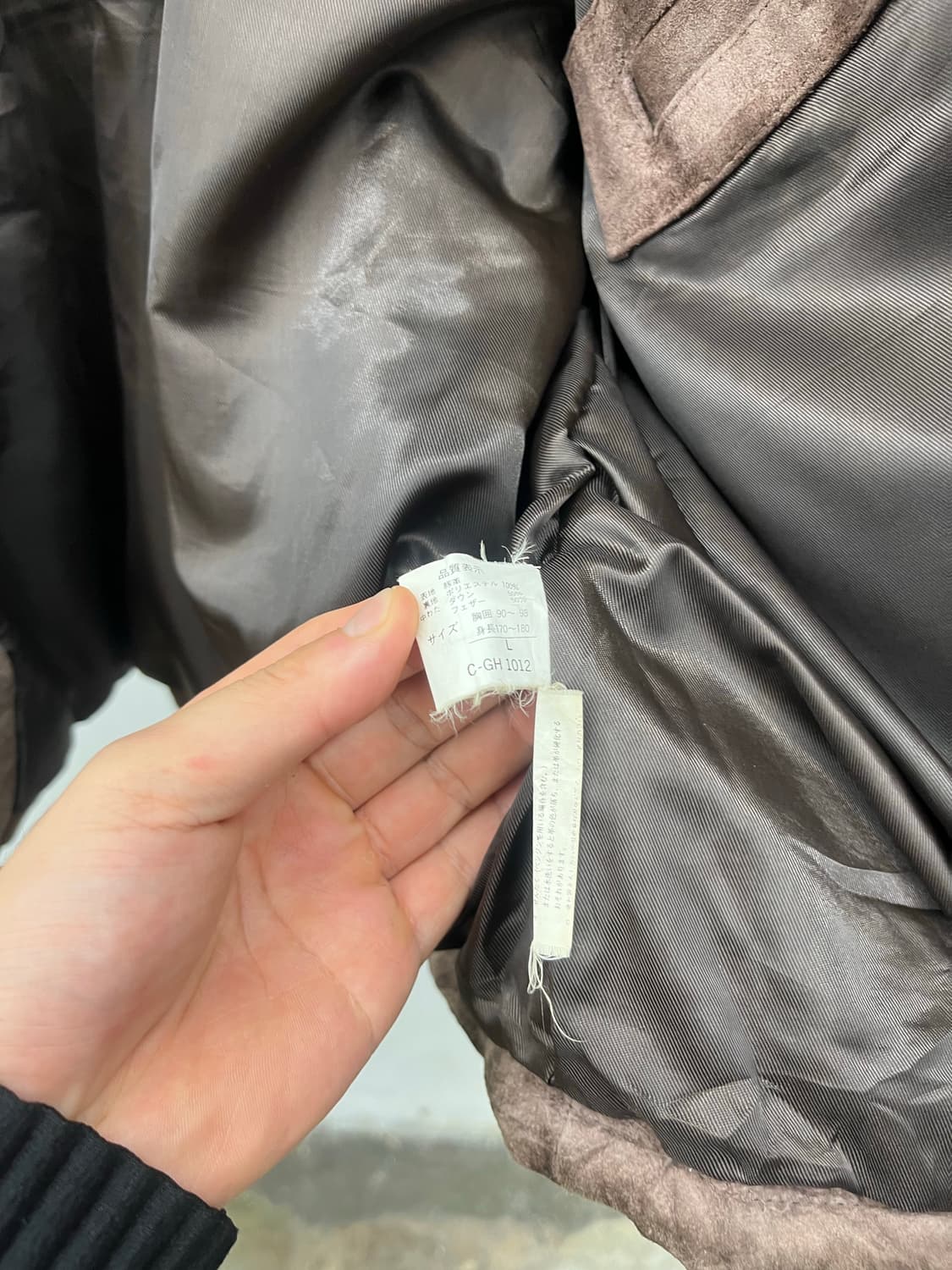 XL) 스웨이드 패딩  상품이미지5