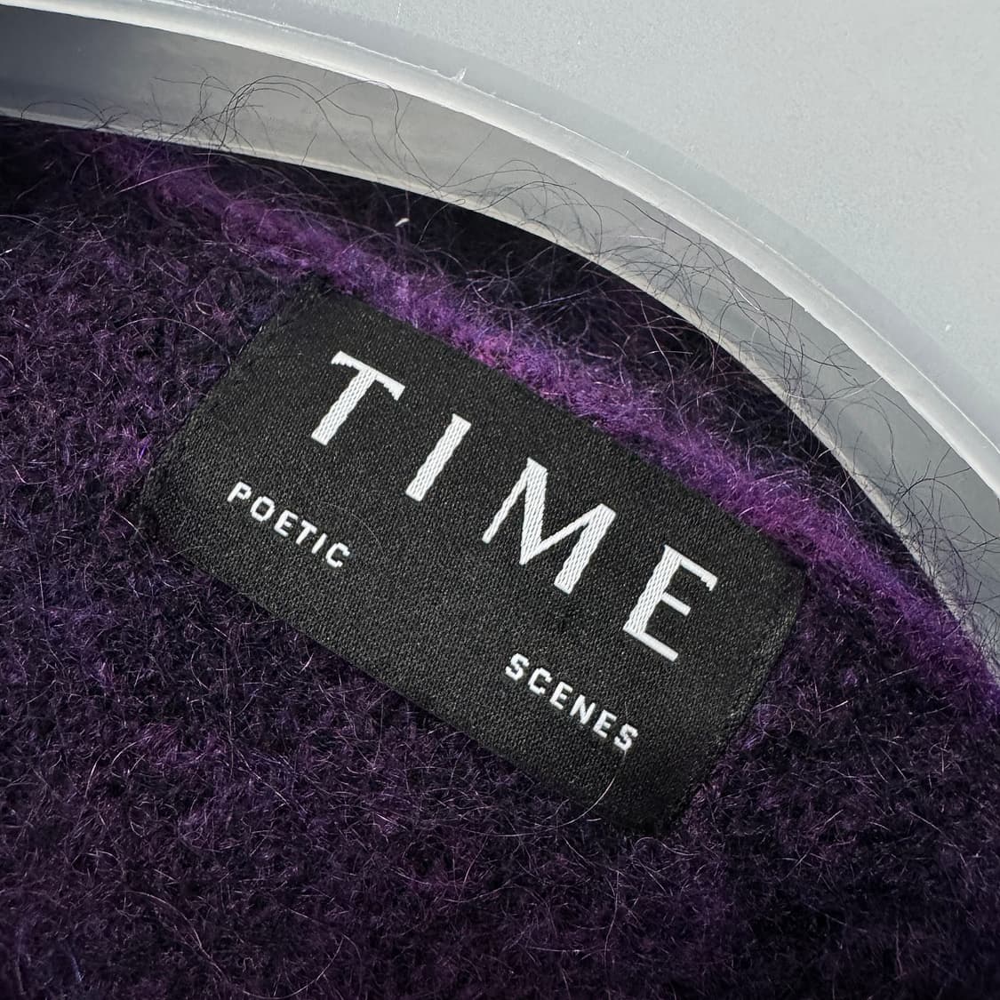 타임 TIME 23 모헤어 울 브이넥 니트 상품이미지2