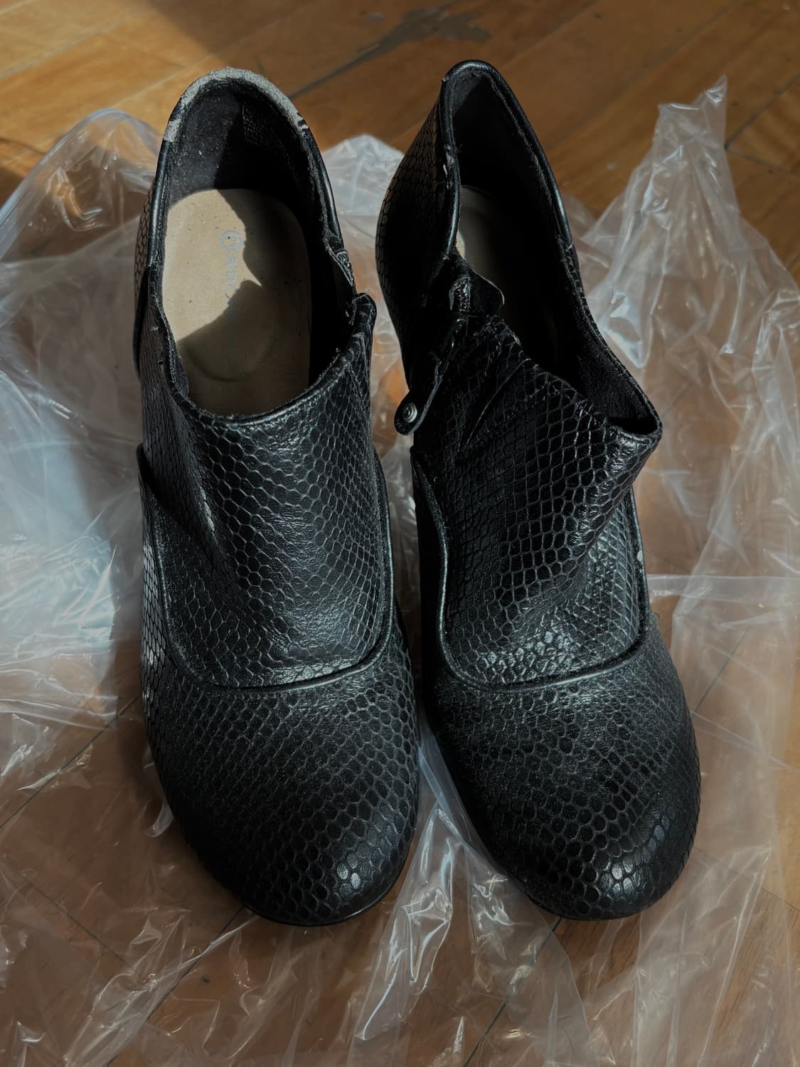 빈티지 뱀피 힐 rockport 상품이미지6