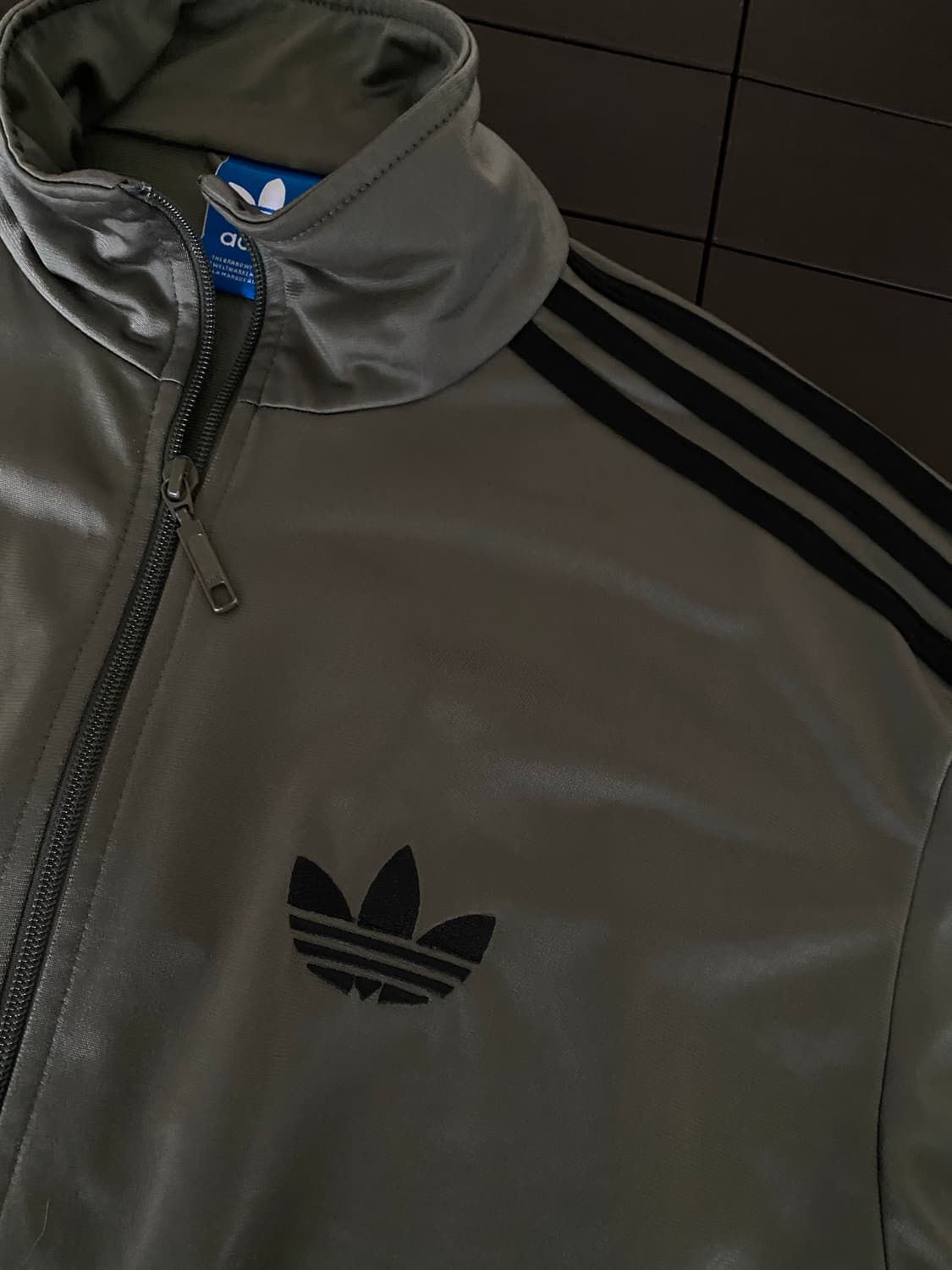 (L) 아디다스 파이어버드 져지 트랙탑 카키 상품이미지3