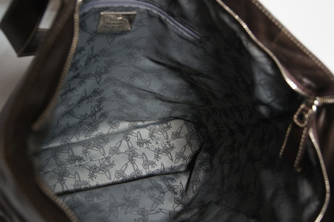 비비안웨스트우드 체크 숄더백 브라운 상품이미지9