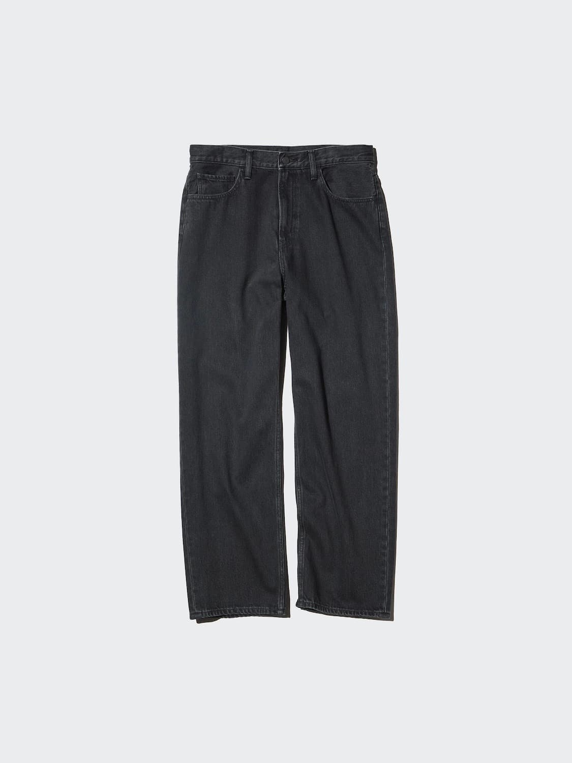 [30] 유니클로 와이드스트레이트진 다크그레이 상품이미지2