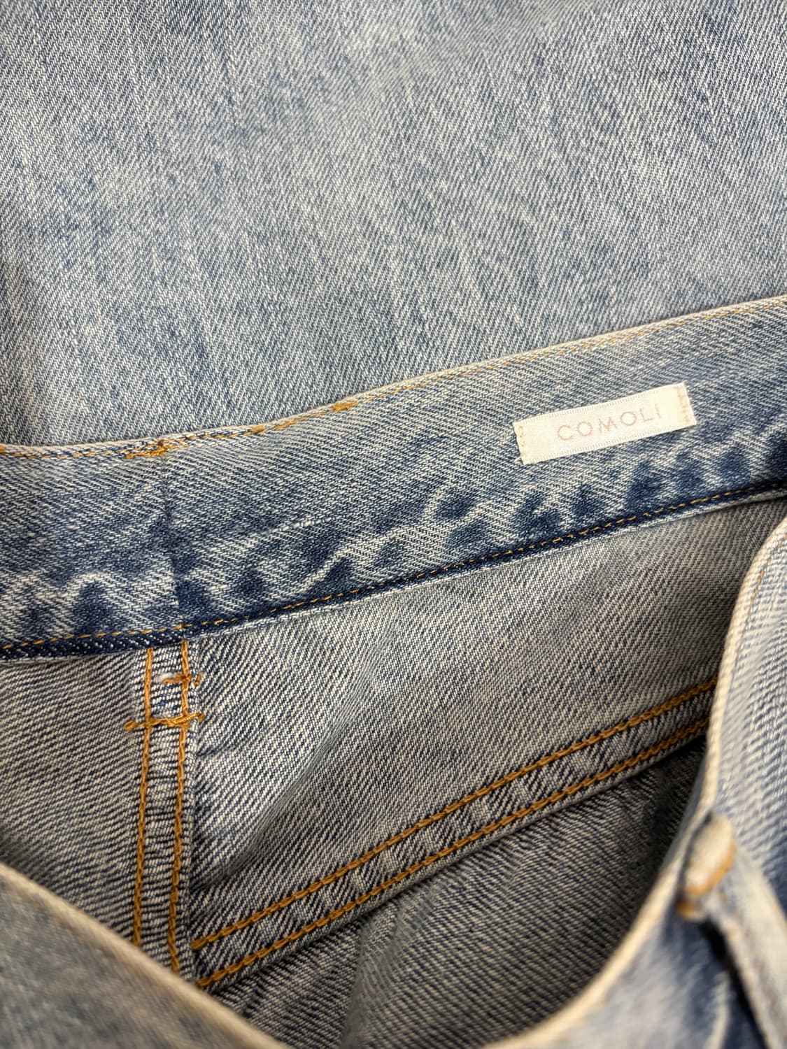 코모리 / 23SS 블리치 데님 진 팬츠 / 1 상품이미지7